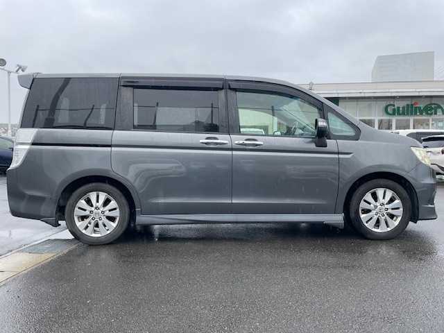 ホンダ ステップワゴン スパーダ Z HDDナビED 静岡県 2012(平24)年 11.9万km ポリッシュドメタルメタリック 純正HDDナビ/ワンセグ/バックカメラ/両側パワースライドドア/ETC/純正フロアマット/HID/オートライト