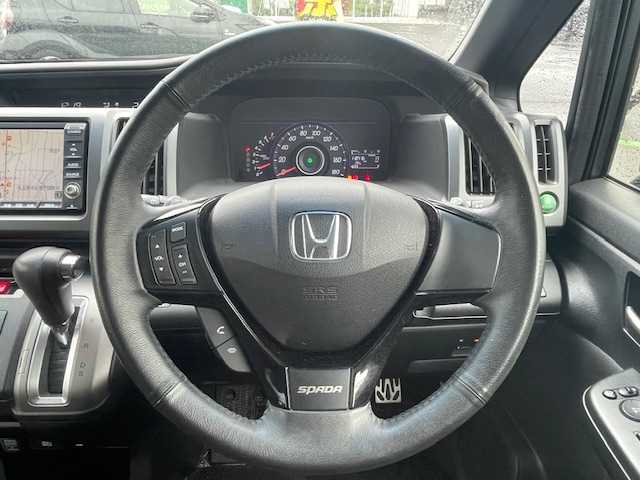 ホンダ ステップワゴン スパーダ Z HDDナビED 静岡県 2012(平24)年 11.9万km ポリッシュドメタルメタリック 純正HDDナビ/ワンセグ/バックカメラ/両側パワースライドドア/ETC/純正フロアマット/HID/オートライト