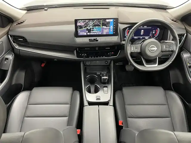 日産 エクストレイル X 岡山県 2023(令5)年 4.8万km ダークメタルグレー 純正12.3インチナビ/（フルセグTV/BT/Carplay)/アラウンドビューカメラ/プロパイロット/ETC２．０/パワーシート/シートメモリー/純正前後ドライブレコーダー/LEDヘッドライト/オートハイビーム/オートライト/360°セーフティーアシスト/ルーフレール/スペアキー