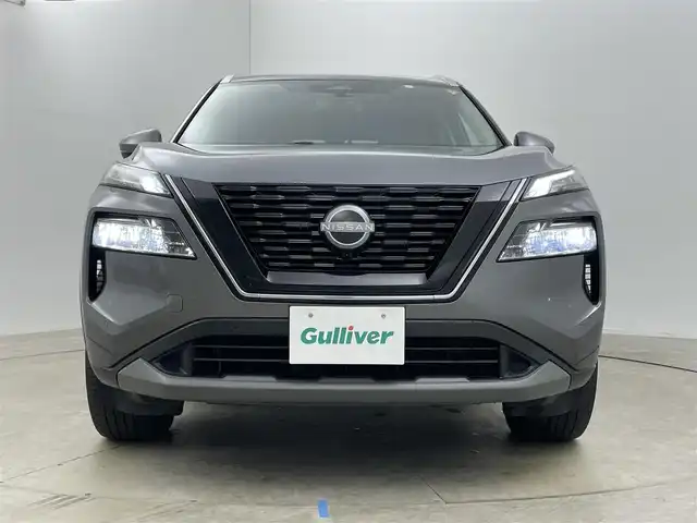 日産 エクストレイル X 岡山県 2023(令5)年 4.8万km ダークメタルグレー 純正12.3インチナビ/（フルセグTV/BT/Carplay)/アラウンドビューカメラ/プロパイロット/ETC２．０/パワーシート/シートメモリー/純正前後ドライブレコーダー/LEDヘッドライト/オートハイビーム/オートライト/360°セーフティーアシスト/ルーフレール/スペアキー