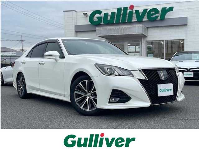 トヨタ クラウン アスリート S-T 三重県 2016(平28)年 6.5万km ホワイトパールクリスタルシャイン メーカーオプション/・ムーンルーフ/レザーシートパッケージ/・ブラック革シート/・D/N席シートベンチレーション/・D/N席シートヒーター/アドバンスドパッケージ/・ミリ波レーダー方式プリクラッシュセーフティシステム/・レーダークルーズコントロール/・インテリジェントクリアランスソナー/・バックソナー/1オーナー/純正SDナビ/フルセグTV/【CD/DVD/BD/MSV/Bluetooth/USB/AUX】/バックカメラ/ビルトインETC/パドルシフト/オートライト/LEDヘッドライト/LEDフロントフォグランプ/215/55R17インチ純正AW/プッシュスタート/スマートキー/スペアキー/純正フロアマット