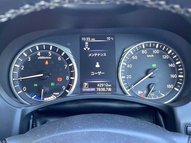 日産 スカイライン ハイブリッド 350GT Type SP 岐阜県 2018(平30)年 4.3万km ブリリアントホワイトパール 禁煙車/純正ナビ/フルセグTV/クルーズコントロール/アラウンドビューモニター/前後コーナーセンサー/衝突軽減ブレーキ/サンルーフ/BOSEスピーカー/シートヒーター/レザーシート/パワーシート/シートメモリー/ドライブレコーダー/ビルトインETC/パドルシフト/カーテンエアバッグ/純正アルミホイール/純正フロアマット/オートライト/オートハイビーム/プッシュスタート/スマートキー/スペアキー