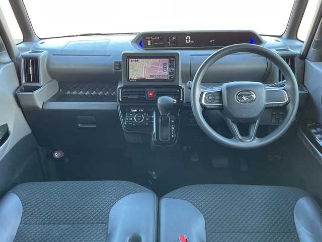 ダイハツ タント 富山県 2019(令1)年 6.2万km シャイニングホワイトパール 純正ナビ/型式：NMZK-W7OD/【DVD/SD/BT/フルセグTV】/CD再生機能確認できず/バックカメラ/両側パワースライドドア/LEDヘッドライト/スマートキー/ハーフレザーシート/シートヒーター（前席）/ドライブレコーダー/純正アルミホイール/電動格納ミラー/アイドリングストップ/ワンオーナー/ETC/プッシュスタート/VSC/純正フロアマット/ドアバイザー