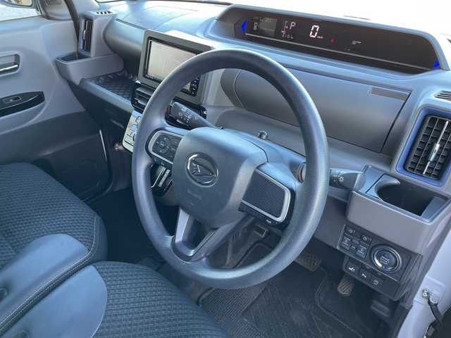 ダイハツ タント 富山県 2019(令1)年 6.2万km シャイニングホワイトパール 純正ナビ/型式：NMZK-W7OD/【DVD/SD/BT/フルセグTV】/CD再生機能確認できず/バックカメラ/両側パワースライドドア/LEDヘッドライト/スマートキー/ハーフレザーシート/シートヒーター（前席）/ドライブレコーダー/純正アルミホイール/電動格納ミラー/アイドリングストップ/ワンオーナー/ETC/プッシュスタート/VSC/純正フロアマット/ドアバイザー