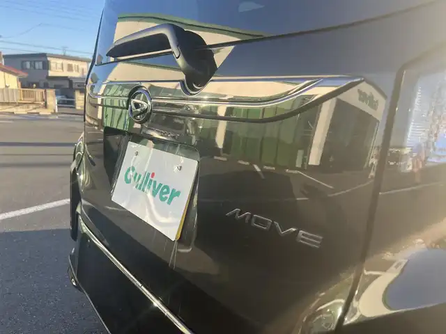 ダイハツ ムーヴ RS 栃木県 2025(令7)年 0.1千km ブラックマイカメタリック ダンディスポーツスタイル/アナザースタイルパッケージ/純正9インチスマホ連携ディスプレイオーディオ/スマートパノラマパーキング/AppleCarPray/AndroidAuto/Bluetooth/フルセグTV/運転席・助手席シートヒーター/両側パワースライドドア/スマートアシスト/レーンキープコントロール/アダクティブクルーズコントロール/前後コーナーセンサー/LEDヘッドライト/LEDフォグ/スマートキー×2