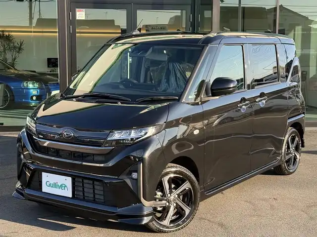 ダイハツ ムーヴ RS 栃木県 2025(令7)年 0.1千km ブラックマイカメタリック ダンディスポーツスタイル/アナザースタイルパッケージ/純正9インチスマホ連携ディスプレイオーディオ/スマートパノラマパーキング/AppleCarPray/AndroidAuto/Bluetooth/フルセグTV/運転席・助手席シートヒーター/両側パワースライドドア/スマートアシスト/レーンキープコントロール/アダクティブクルーズコントロール/前後コーナーセンサー/LEDヘッドライト/LEDフォグ/スマートキー×2