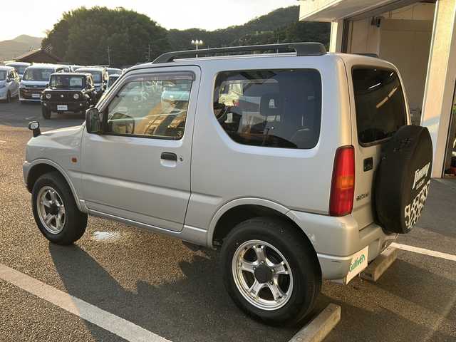 スズキ ジムニー XC 京都府 1998(平10)年 14.3万km シルキーシルバーメタリック ドアバイザー/4WD/フォグランプ