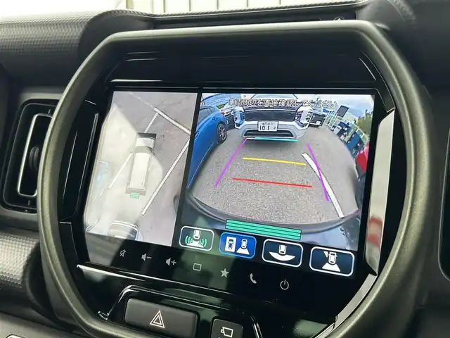 スズキ ハスラー タフワイルド 大阪府 2024(令6)年 0.1千km ブルーイッシュブラックパール3 メーカー純正メモリーナビ /　（AppleCarPlay/AndroidAuto/CD/DVD/Bluetooth/USB）/全方位モニター /前後ドライブレコーダー /シートヒーター /LEDヘッドライト /クルーズコントロール /純正15インチアルミホイール /ETC/フロアマットなし