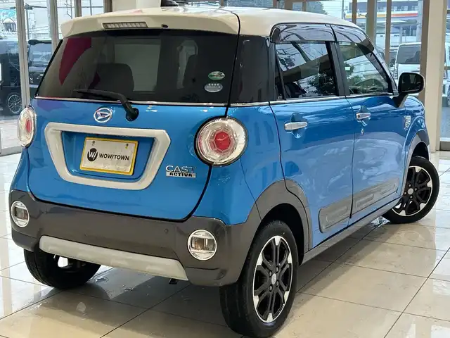 ダイハツ キャスト アクティバ G SAⅡ 埼玉県 2016(平28)年 4.4万km スプラッシュブルーM スマートアシスト /メモリナビ/　　CD/DVD/BT/フルセグ/バックカメラ /LEDオートライト /純正15インチアルミホイール /アイドリングストップ/禁煙車