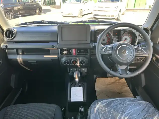 スズキ ジムニー XC 栃木県 2025(令7)年 0.1千km ミディアムグレー 新車時保証書/取扱説明書/デュアルセンサーブレーキサポート/レーンアシスト/バックソナー/クルーズコントロール/LEDヘッドライト/ヘッドライトウォッシャー/運転席・助手席シートヒーター/純正16インチAW/オートリトラクタブルミラー/スマートキー×2/プッシュスタート