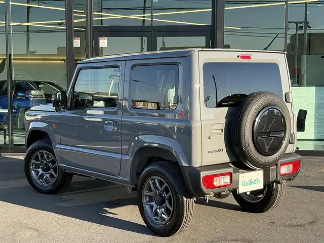 スズキ ジムニー XC 栃木県 2025(令7)年 0.1千km ミディアムグレー 新車時保証書/取扱説明書/デュアルセンサーブレーキサポート/レーンアシスト/バックソナー/クルーズコントロール/LEDヘッドライト/ヘッドライトウォッシャー/運転席・助手席シートヒーター/純正16インチAW/オートリトラクタブルミラー/スマートキー×2/プッシュスタート
