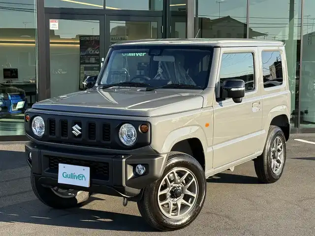 スズキ ジムニー XC 栃木県 2025(令7)年 0.1千km ミディアムグレー 新車時保証書/取扱説明書/デュアルセンサーブレーキサポート/レーンアシスト/バックソナー/クルーズコントロール/LEDヘッドライト/ヘッドライトウォッシャー/運転席・助手席シートヒーター/純正16インチAW/オートリトラクタブルミラー/スマートキー×2/プッシュスタート