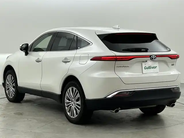 トヨタ ハリアー ハイブリッド Z 福岡県 2021(令3)年 3.9万km ホワイトパールクリスタルシャイン 純正ＤＡナビ　/全方位カメラ　/ＪＢＬサウンド　/ビルトインＥＴＣ　/デジタルミラー型前後ドラレコ　/ＡＣＣ　/コーナーセンサー　/衝突軽減ブレーキ　/レーンキープ　/ＢＳＭ　/ＰＫＳＢ　/パワーリアゲート　/パワーシート