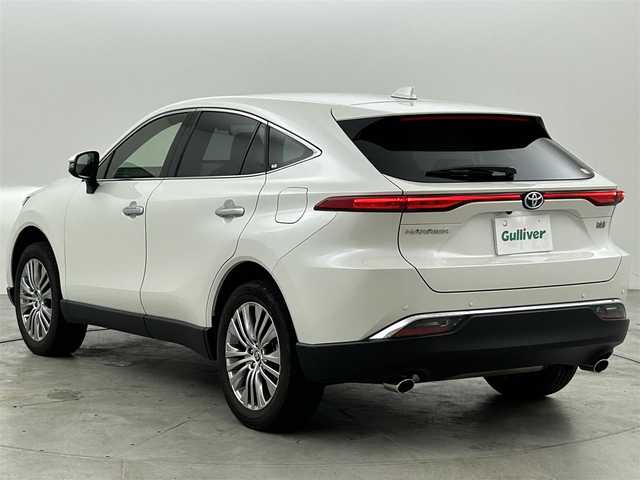 トヨタ ハリアー ハイブリッド Z 福岡県 2021(令3)年 3.9万km ホワイトパールクリスタルシャイン 純正ＤＡナビ　/全方位カメラ　/ＪＢＬサウンド　/ビルトインＥＴＣ　/デジタルミラー型前後ドラレコ　/ＡＣＣ　/コーナーセンサー　/衝突軽減ブレーキ　/レーンキープ　/ＢＳＭ　/ＰＫＳＢ　/パワーリアゲート　/パワーシート