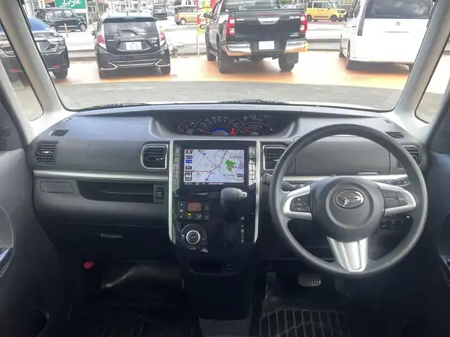 ダイハツ タント カスタムX トップED VS SAⅢ 三重県 2019(平31)年 10万km パールホワイトⅢ スマートアシスト3/コーナーセンサー（リア）/純正メモリナビ（8インチ）/　＊全周囲モニター/パワースライドドア（運転席側/助手席側）/LEDヘッドランプ/オートライト/ボディ同色電動オート格納ドアミラー/155/65R14タイヤ/　＊14インチアルミ/トップシェイドガラス/SRSエアバック（運転席/助手席/サイド）/シートヒーター（運転席）/キーフリー/イモビライザー/プッシュスタート
