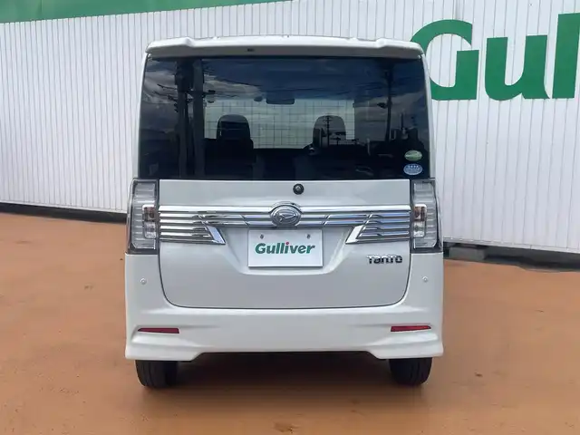ダイハツ タント カスタムX トップED VS SAⅢ 三重県 2019(平31)年 10万km パールホワイトⅢ スマートアシスト3/コーナーセンサー（リア）/純正メモリナビ（8インチ）/　＊全周囲モニター/パワースライドドア（運転席側/助手席側）/LEDヘッドランプ/オートライト/ボディ同色電動オート格納ドアミラー/155/65R14タイヤ/　＊14インチアルミ/トップシェイドガラス/SRSエアバック（運転席/助手席/サイド）/シートヒーター（運転席）/キーフリー/イモビライザー/プッシュスタート