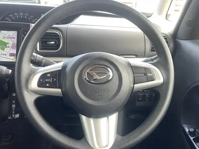 ダイハツ タント カスタムX トップED VS SAⅢ 三重県 2019(平31)年 10万km パールホワイトⅢ スマートアシスト3/コーナーセンサー（リア）/純正メモリナビ（8インチ）/　＊全周囲モニター/パワースライドドア（運転席側/助手席側）/LEDヘッドランプ/オートライト/ボディ同色電動オート格納ドアミラー/155/65R14タイヤ/　＊14インチアルミ/トップシェイドガラス/SRSエアバック（運転席/助手席/サイド）/シートヒーター（運転席）/キーフリー/イモビライザー/プッシュスタート