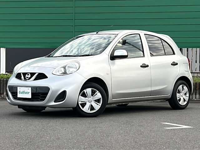日産 マーチ 12S 茨城県 2019(平31)年 5.2万km ブリリアントシルバー オーディオプレイヤー/AUX/CD/AM/FM/キーレスエントリー/純正フロアマット/横滑り防止装置