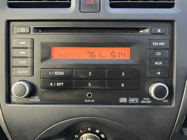 日産 マーチ 12S 茨城県 2019(平31)年 5.2万km ブリリアントシルバー オーディオプレイヤー/AUX/CD/AM/FM/キーレスエントリー/純正フロアマット/横滑り防止装置