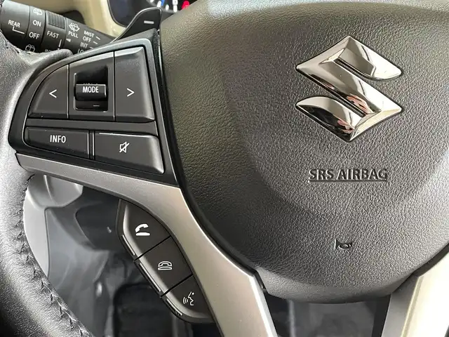 スズキ クロスビー HYBRID MZ 岩手県 2019(令1)年 1.1万km キャラバンアイボリーパールメタリック/ホワイト 2トーンルーフ ワンオーナー/４WD/ターボ/全方位モニター/ヒルディセントコントロール/スズキセーフティサポート/デュアルセンサーブレーキサポート/車線逸脱警報/誤発進抑制機能/先行車発信お知らせ機能/リヤパーキングセンサー/クルーズコントロール/横滑り防止装置/アイドリングストップ/前席シートヒーター/パドルシフト/純正ナビ/フルセグTV/ステアリングスイッチ/ドライブレコーダー/ETC/LEDヘッドライト/LEDフォグライト/純正16インチアルミホイール