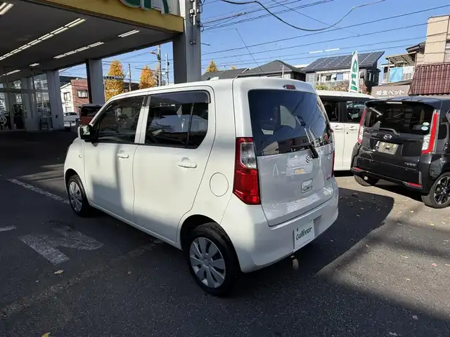 スズキ ワゴンＲ FX 神奈川県 2013(平25)年 3.6万km パール 4WD/マニュアル/メモリナビ(TV無し）/フォグランプ/シートヒーター