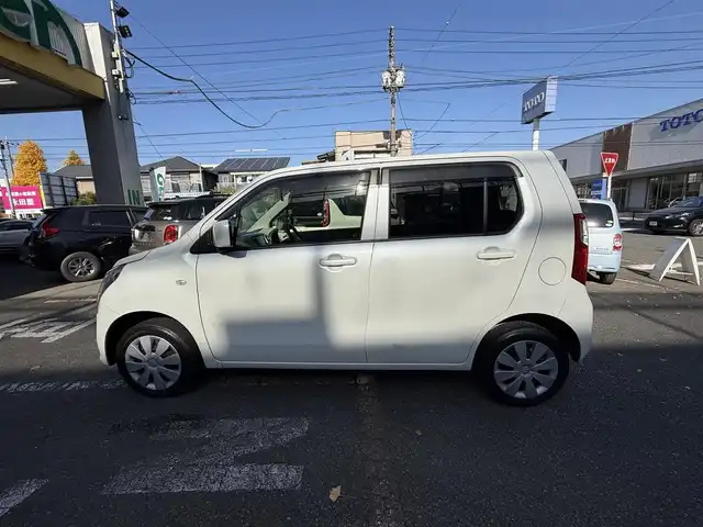 スズキ ワゴンＲ FX 神奈川県 2013(平25)年 3.6万km パール 4WD/マニュアル/メモリナビ(TV無し）/フォグランプ/シートヒーター