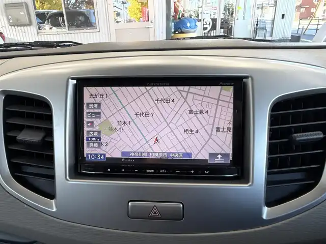 スズキ ワゴンＲ FX 神奈川県 2013(平25)年 3.6万km パール 4WD/マニュアル/メモリナビ(TV無し）/フォグランプ/シートヒーター