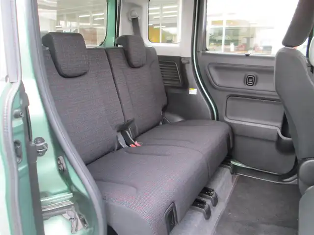 スズキ スペーシア HYBRID X 千葉県 2019(令1)年 4.7万km ツールグリーンパールメタリック ワンオーナー/アップグレードパッケージ/デュアルセンサーブレーキサポート/社外SDナビ・フルセグTV/全方位モニター用カメラパッケージ装着/オーディオ【CD/SD/DVD/BT/USB】/両側パワースライドドア/LEDヘッドライト/純正14インチアルミホイール/ウィンカードアミラー/ヘッドアップディスプレイ/ナビ連動ドライブレコーダー【VREC-DS600】/運転席シートヒーター/コーナーセンサー/スマートキー/TVキット＆ETC