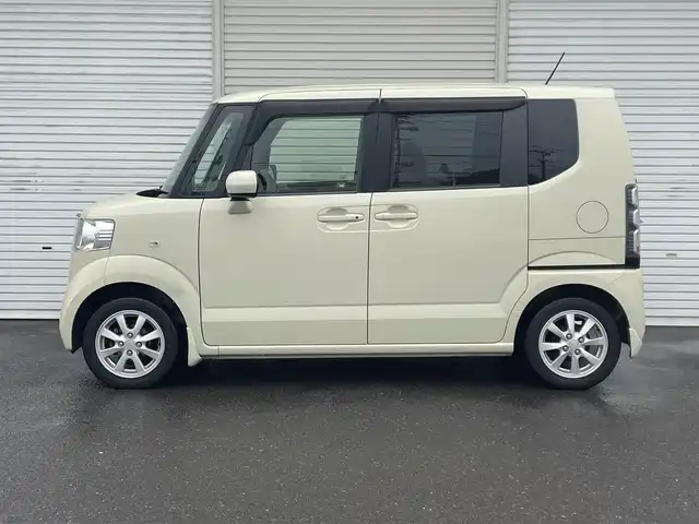 ホンダ Ｎ ＢＯＸ G Lパッケージ 福島県 2012(平24)年 5.8万km ヒダマリアイボリーパール 純正メモリーナビ/CD/DVD/SD/ワンセグTV/片側パワースライドドア/バックカメラ/プッシュスタート/ドアバイザー/フロアマット