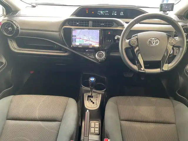 トヨタ アクア S スタイルブラック 埼玉県 2016(平28)年 5.6万km ダークブルーマイカ トヨタセーフティーセンス　/8インチメモリナビ/　　CD/DVD/BT/フルセグ/バックカメラ　/LEDオートライト　/純正15インチアルミホイール　/ETC