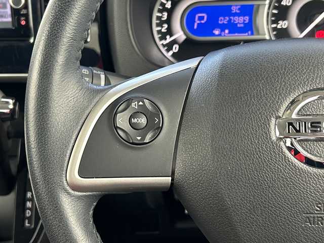 日産 デイズ ルークス ハイウェイスター Xターボ 奈良県 2017(平29)年 2.8万km ホワイトパール 禁煙車/純正ナビ/フルセグTV/（AM/FM/CD/DVD/Bluetooth）/全方位カメラ/インテリジェントエマージェンシーブレーキ/横滑り防止機能/アイドリングストップ/片側パワースライドドア/前方ドラレコ/LEDヘッドライト/オートライト/オートマチックハイビーム/プッシュスタート/スマートキー/純正フロアマット/純正AW