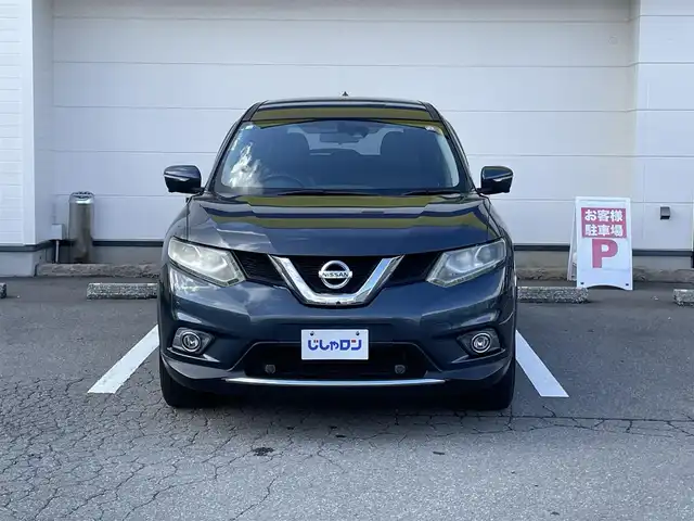 日産 エクストレイル 20X エマージェンシーブレーキ 青森県 2014(平26)年 11.1万km スチールブルー (株)IDOMが運営する【じしゃロン青森店】の自社ローン専用車両になりますこちらは現金、またはオートローンご利用時の価格です。自社ローンご希望の方は別途その旨お申付け下さい。4WD/純正SDナビ/　AM/FM/CD/DVD/BT/フルセグテレビ/ミュージックサーバー/全方位カメラ/ビルトインETC/衝突被害軽減ブレーキ/クルーズコントロール/アイドリングストップ/革シート/シートヒーター /ステアリングスイッチ/パーキングアシスト/コーナーセンサー/スマートキー/プッシュスタート/LEDヘッドライト/オートライト/フォグランプ/ドアバイザー/純正17インチアルミホイール装着