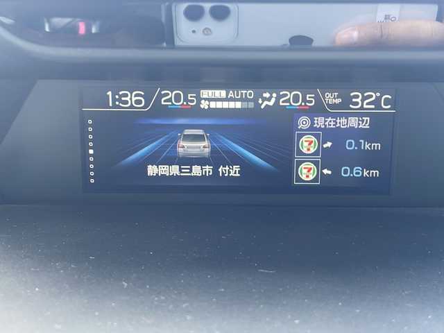 スバル フォレスター ハイブリッド アドバンス 静岡県 2019(平31)年 7.5万km クリスタルブラックシリカ プッシュスタート/スマートキー/アイサイト/純正ナビ/　フルセグTV/MSV/BTオーディオ/DVD/バック、サイド、フロントカメラ/ETC/電動リアゲート/茶革シート/パワーシート/シートヒーター/ハンドルヒーター/コーナーセンサー/オートホールド/LEDヘッドライト