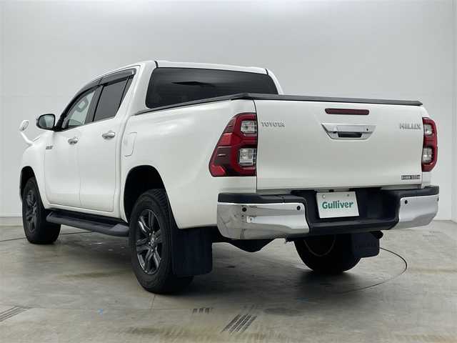 トヨタ ハイラックス Z 岡山県 2021(令3)年 5.1万km スーパーホワイトⅡ 純正ナビ　(NSZT-Y68T)/【CD/DVD/BT/SD/フルセグ】/4WD/ターボ/ＬＥＤヘッドライト　/ＥＴＣ　/バックカメラ　/クルーズコントロール　/ドライブレコーダー　前後/コーナーセンサー　前後/オートハイビーム　/ダウンヒルアシスト　/アイドリングストップ　/スペアキー×1/禁煙車/純正フロアマット/LEDフォグライト/センターデフロック/レーンアシスト