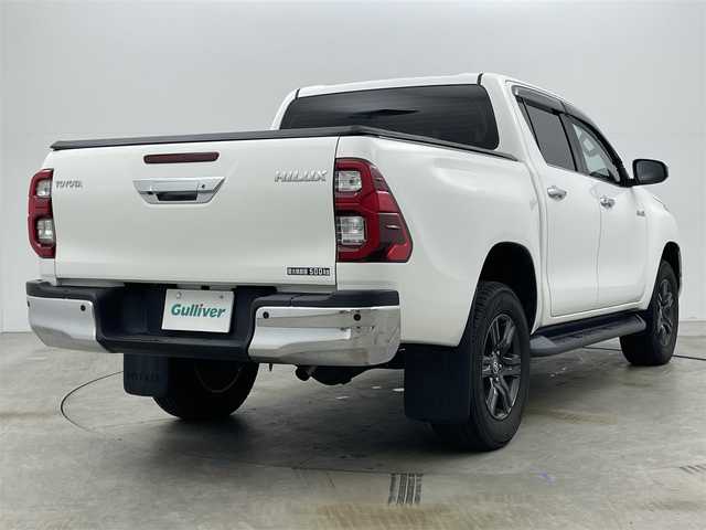 トヨタ ハイラックス Z 岡山県 2021(令3)年 5.1万km スーパーホワイトⅡ 純正ナビ　(NSZT-Y68T)/【CD/DVD/BT/SD/フルセグ】/4WD/ターボ/ＬＥＤヘッドライト　/ＥＴＣ　/バックカメラ　/クルーズコントロール　/ドライブレコーダー　前後/コーナーセンサー　前後/オートハイビーム　/ダウンヒルアシスト　/アイドリングストップ　/スペアキー×1/禁煙車/純正フロアマット/LEDフォグライト/センターデフロック/レーンアシスト