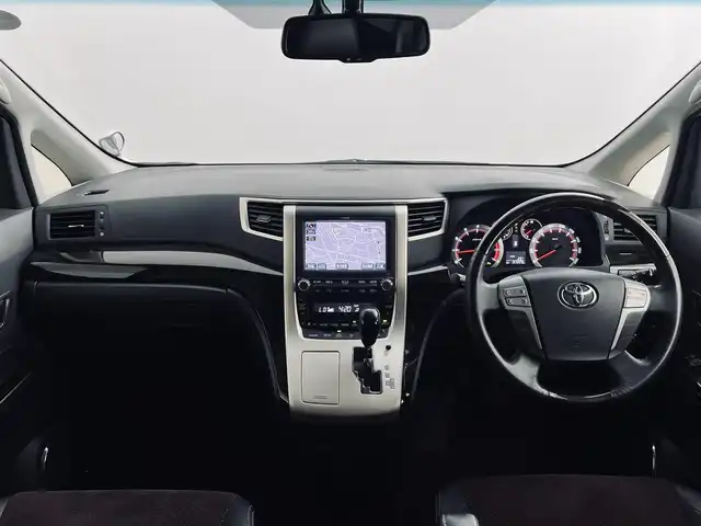 トヨタ アルファード 240S タイプゴールドⅡ 道央・札幌 2014(平26)年 9.7万km ホワイトパールクリスタルシャイン ・モデリスタエアロ(フロント＆サイド＆リア)/・純正メーカーオプションナビ/・フルセグTV/・CD／DVD／BT/・バックカメラ/・ビルトインETC/・社外エンジンスターター/・室内灯LED/・HIDヘッドライト/・電動リアゲート/・オットマン/・フロントフォグライト/・ウィンカーミラー/・前後コーナーセンサー/・横滑り防止装置/・純正フロアマット/・純正サイドバイザー/・スペアキー/・新車保証書/・取扱説明書