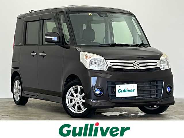 スズキ スペーシア X リミテッド 宮城県 2014(平26)年 9.7万km アーバンブラウンパールメタリック 4WD/両側パワースライドドア/メモリナビ/(AM/FM/CD/DVD/SD/TV/BT/iPod/USB/AUX)/ETC/前方ドライブレコーダー/シートヒーター/プッシュスタート/スマートキー/スペアキー/オートライト/フォグランプ/ヘッドライトレベライザー/ドアバイザー/純正14インチアルミホイール/社外フロアマット