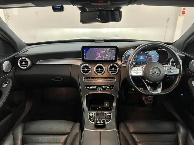 メルセデス・ベンツ Ｃ２２０ｄ ローレウスED スポーツプラスPKG 兵庫県 2021(令3)年 3.4万km オブシディアンブラック レザーエクスクルーシブパッケージ/パノラマサンルーフ/スポーツプラスパッケージ/レーダーセーフティパッケージ/エアバランスパッケージ/純正ナビ/全方位カメラ/ETC/ブルメスターサウンド/黒革シート/パワーシート/シートヒーター/ベンチレーション/パワートランク/HUD/ACC/LKA/BSM/マルチビームLEDヘッドライト/社外パナメリカーナグリル/スマートキー