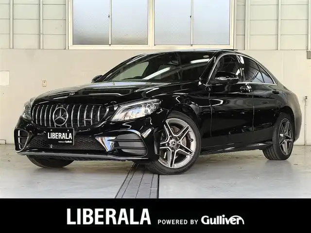 メルセデス・ベンツ Ｃ２２０ｄ ローレウスED スポーツプラスPKG 兵庫県 2021(令3)年 3.4万km オブシディアンブラック レザーエクスクルーシブパッケージ/パノラマサンルーフ/スポーツプラスパッケージ/レーダーセーフティパッケージ/エアバランスパッケージ/純正ナビ/全方位カメラ/ETC/ブルメスターサウンド/黒革シート/パワーシート/シートヒーター/ベンチレーション/パワートランク/HUD/ACC/LKA/BSM/マルチビームLEDヘッドライト/社外パナメリカーナグリル/スマートキー