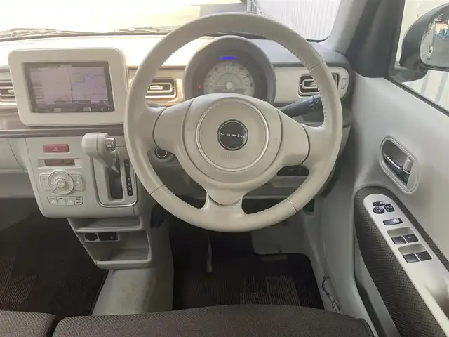 スズキ ラパン F リミテッド 静岡県 2018(平30)年 7.1万km フォーンベージュM ユーザー買取車両/ワンオーナー/BT/ワンセグテレビ/純正14インチアルミホイール/ドライブレコーダー/バックカメラ/プッシュスタート/D席シートヒーター/電動格納ミラー/横すべり防止/オートライト/スペアキー
