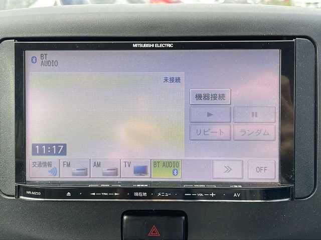 ダイハツ ミラ イース X 山口県 2015(平27)年 4万km ブラックマイカメタリック SDナビ/・ワンセグTV/DVD/・Bluetoothオーディオ/前後ドライブレコーダー(NDR-RC175)/ETC/純正AW　14インチ/取扱説明書/リモコンキー　