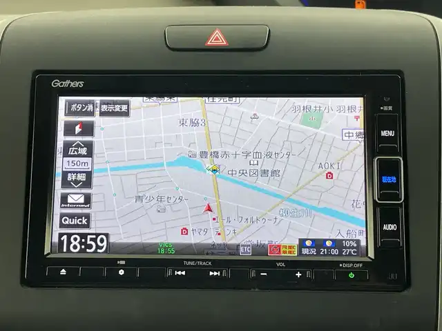 ホンダ フリード G ホンダセンシング 愛知県 2020(令2)年 4.4万km プラチナホワイトパール 禁煙車/純正7インチナビ/（CD/DVD/Bluetooth/フルセグTV/SD/AM/FM)/バックカメラ/ホンダセンシング/・衝突軽減ブレーキ/・レーダークルーズコントロール/・レーンキープアシスト/・オートマチックハイビーム/コーナーセンサー/前後ドライブレコーダー/ETC2.0/シートヒーター/両側パワースライドドア/15インチアルミホイール/純正フロアマット/スマートキー/プッシュスタート/LEDヘッドライト/