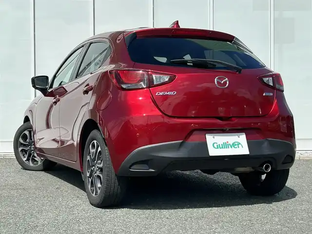 マツダ デミオ XD ツーリング 福岡県 2018(平30)年 4.6万km ソウルレッドクリスタルM 純正SDナビ/（AM/FM/フルセグ/CD/DVD/USB/AUX/Bluetooth）/全周囲カメラ/ETC/ドライブレコーダー/レーンキープアシスト/横滑り防止装置/クリアランスソナー/ブラインドスポットモニター/LEDヘッドライト/フォグランプ/パドルシフト/ステアリングスイッチ/オート電動格納ミラー/ヘッドアップディスプレイ