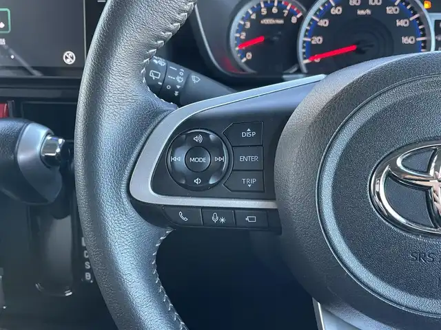 トヨタ ルーミー カスタムG 東京都 2021(令3)年 5.2万km パールホワイトⅢ 純正ディスプレイオーディオ/全方位カメラ/フルセグテレビ/Apple CarPlay/Android Auto/両側パワースライドドア/クルーズコントロール/ETC/革調シートカバー/LEDヘッドライト/オートヘッドライト/コーナーセンサー/スマートキー