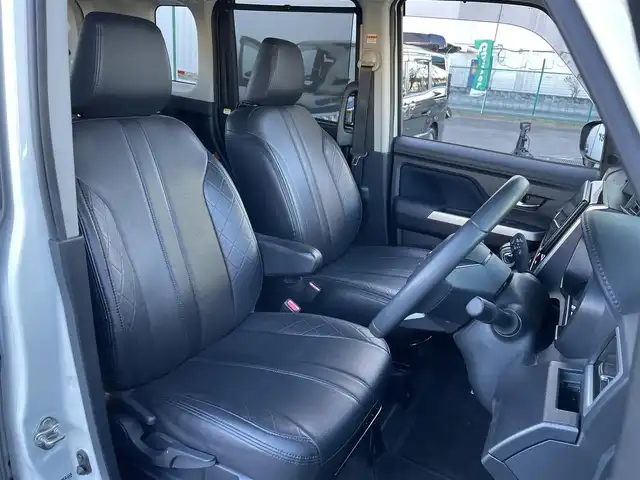 トヨタ ルーミー カスタムG 東京都 2021(令3)年 5.2万km パールホワイトⅢ 純正ディスプレイオーディオ/全方位カメラ/フルセグテレビ/Apple CarPlay/Android Auto/両側パワースライドドア/クルーズコントロール/ETC/革調シートカバー/LEDヘッドライト/オートヘッドライト/コーナーセンサー/スマートキー