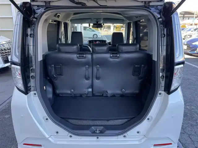 トヨタ ルーミー カスタムG 東京都 2021(令3)年 5.2万km パールホワイトⅢ 純正ディスプレイオーディオ/全方位カメラ/フルセグテレビ/Apple CarPlay/Android Auto/両側パワースライドドア/クルーズコントロール/ETC/革調シートカバー/LEDヘッドライト/オートヘッドライト/コーナーセンサー/スマートキー