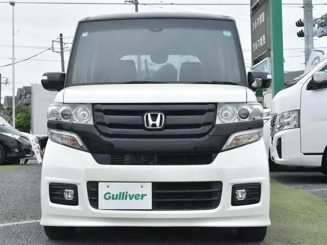 ホンダ Ｎ ＢＯＸ 2トーン カスタム G ターボLパッケージ 神奈川県 2015(平27)年 5万km プレミアムホワイトパールⅡ メモリナビAVN-Z04i/フルセグテレビ/Bluetoothオーディオ/DVD/CD/バックカメラ/両側パワースライドドア/RS-RダウンサスTi2000/4本出しマフラー/スマートキー/HIDヘッドライト/クルーズコントロール/シティブレーキシステム/アイドリングストップシステム/ETC/保証書/取扱説明書