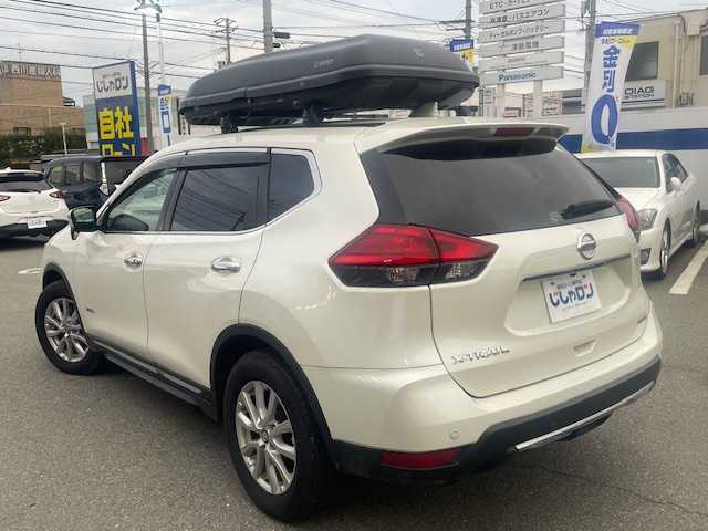 日産 エクストレイル ハイブリッド 20X 兵庫県 2017(平29)年 11.5万km ブリリアントホワイトパール