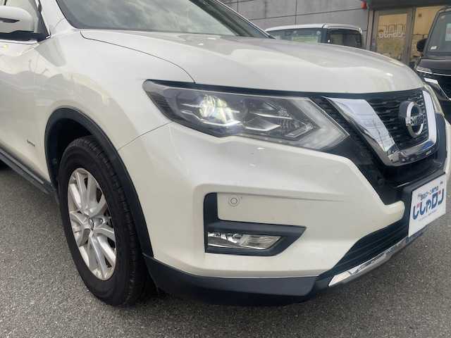 日産 エクストレイル ハイブリッド 20X 兵庫県 2017(平29)年 11.5万km ブリリアントホワイトパール