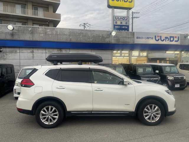 日産 エクストレイル ハイブリッド 20X 兵庫県 2017(平29)年 11.5万km ブリリアントホワイトパール